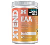Scivation XTEND EAA Amino Acids Powder | Tropical | 40 Servings for Hydration and Fitness Performance | 9 Essential Amino Acids + Added Electrolytes Recovery Powder to Hydrate, Repair, Recover