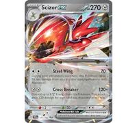 Scizor ex 111/162 Double Rare Pokemon Card | Temporal Forces Set | Scarlet & Violet Series | Titan Authenticated