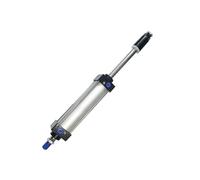 SCJ32 40 50 63 80 100 125mm Bore Adjustable Stroke Aluminum Alloy Double Acting Piston Tools Standard Air Pneumatic Cylinder(Stroke 200-50mm,Bore 80mm)