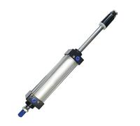 SCJ32 40 50 63 80 100 125mm Bore Adjustable Stroke Aluminum Alloy Double Acting Piston Tools(Stroke 200-100mm,Bore 40mm)