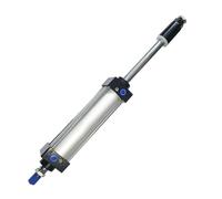 SCJ50 Stroke 25-25mm / 300-100mm Bore 50mm Adjustable Aluminum Alloy Double Acting Tools Standard Air Pneumatic Cylinder 1Pcs(Stroke 75-50mm)
