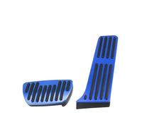 SCKCPNHNPP Brake Clutch Pedal Pad For RAV4 For Avalon For Camry 2019-2020 For Highlander 2020-2021 Accelerator Brake 2pcs Aluminum Car Pedal Gas Brake Pedals Cover Non Slip Pedal Covers(Blue)