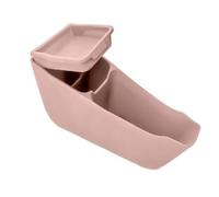 SCKCPNHNPP Console Storage Box Container For BYD For Dolphin For Surf For Atto 1 Double-Layer Silicone Storage Box Center Console Lower Organizer Car Accessories Armrest Storage Tray(3)