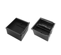 SCKCPNHNPP Console Storage Box Container For Tesla For Model Y For Juniper For Model Y L 2025 2026 Double-layer Armrest Storage Box ABS Center Console Tray Armrest Storage Tray(3)