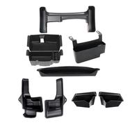 SCKCPNHNPP Console Storage Box Container For Wrangler JL For Gladiator JT 2018-2025 Copilot Handle Trunk Storage Box Car Center Console Armrest Gear Shift Organizer Tray Armrest Storage Tray(2)