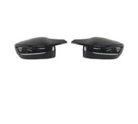 SCKCPNHNPP Door Wing Mirror Cap Cover For 3 5 7 8 Series G20 G21 G28 320d 330e 330i G30 G38 G11 G12 G15 G16 Car Side Wing Mirror Cover Rear View Caps(LHD-Carbon Pattern)
