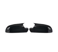 SCKCPNHNPP Door Wing Mirror Cap Cover For A3 8P A4 A5 B8 B8.5 Q3 A6 C6 4F S6 Add On Pair Side Rear View Wing Mirror Cap Cover(Glossy Black-B8.5)