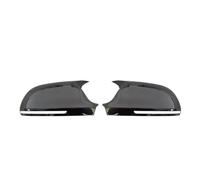 SCKCPNHNPP Door Wing Mirror Cap Cover For A3 8P A4 A5 B8 B8.5 Q3 A6 C6 4F S6 Add On Pair Side Rear View Wing Mirror Cap Cover(Glossy Black-B8)