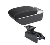 SCKCPNHNPP For Bora For Golf 4 Car Armrest Box Interior Parts Center Storage Box With USB LED Replacement Accessories Car Armrest Cushion(C 3 white line 7USB)