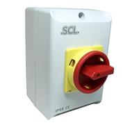 SCL 32A Rotary Isolator 4 Pole AC IP65 Large Enclosure - IS432L