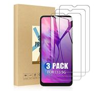 SCL Screen Protector Compatible with Moto E13 Screen Protector Motorola E13 Tempered Glass Film [3-Pack], [Easy Installation, Case Friendly, Bubble-free, 9H]