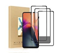SCL Screen Protector Compatible with Moto E30 / E40 Screen Protector Motorola E30 / E40 Tempered Glass Film [3-Pack], [Full Coverage, Easy Installation, Bubble-free, 9H Hardness]