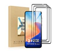 SCL Screen Protector Compatible with Moto Edge 40 Neo Screen Protector Motorola Edge 40 Neo Tempered Glass Film [3-Pack], [Full Coverage, Easy Installation, Bubble-free, 9H Hardness]
