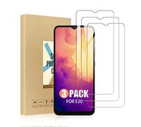 SCL Screen Protector Compatible with Motorola Moto E20 Screen Protector Motorola E20 Tempered Glass Film [3-Pack], [Easy Installation, Case Friendly, Bubble-free, 9H]