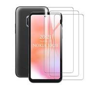 SCL Screen Protector Compatible with Nokia XR20 Screen Protector for Nokia XR20 Tempered Glass Film [3-Pack], [2.5D Rounded Edge Glass Film, Easy Installation, Bubble-free, 9H Hardness]