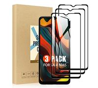 SCL Screen Protector Compatible with Samsung Galaxy A04s Screen Protector Samsung A04s Tempered Glass Film [3-Pack], [Full Coverage, Easy Installation, Bubble-free, 9H Hardness]