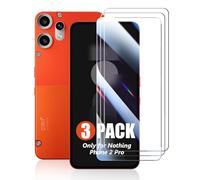 SCL Screen Protector for Nothing CMF Phone 2 Pro, 3-Pack Crystal Clear Series Tempered Glass for CMF Phone 2 Pro, Case-Friendly, 9H