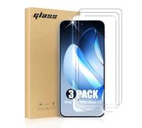 SCL Screen Protector for OPPO Reno13 5G, 3-Pack Crystal Clear Series Tempered Glass for OPPO Reno13 5G, Case Friendly, 9H Hardness