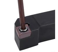 SCLCR1616H09 16x100mm Lathe Boring Bar External Turning Tool Holder with 10pc CCMT09T304 Carbide Inserts for CNC and Manual Lathe Operations