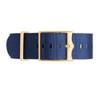 SCLHouiX Military Nylon Watchband for Tudor Watch Strap 22mm French Troops NATO Zulu Parachute Bracelet Accessories (Color : A27 Silver Clasp, Size : 20mm)