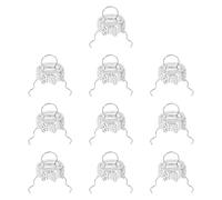 Sclmgo Set of 100 Metal Christmas Baubles for DIY Christmas Decorations, 10mm