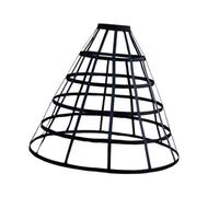 Sclmgo Women's Hoop Skirt Underskirt Pannier with Metal Frame And Breathable for Wedding Dresses Cosplay Medieval Parties