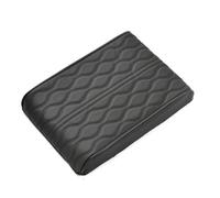 SCMDNOZ Car Armrest Pad for Toyota Yaris Cross (XP210) 2020 2021 2022 2023 2024 2025, Leather Armrest Box Cushion Center Console Protector Cushion, Car Accessories,Black