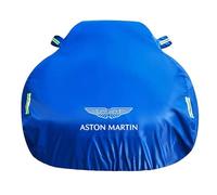 SCMDNOZ Car Cover for Aston Martin DB11 DB12 DB9 DBS DBX Rapide V12 V8 Vantage, Custom Full Car Cover Outdoor with Logo Emblem Sun Rain Snow Hail Protection, Car Accessories,Blue