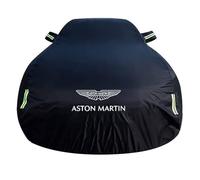 SCMDNOZ Car Cover for Aston Martin DB11 DB12 DB9 DBS DBX Rapide V12 V8 Vantage, Custom Full Car Cover Outdoor with Logo Emblem Sun Rain Snow Hail Protection, Car Accessories,Black