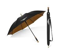 SCMDNOZ Car Umbrella for Bentley Turbo R 1993 1994 1995 1996 1997 1998, Portable Rain Windproof Folding Umbrella with Logo Emblem, Decorative Accessories