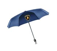 SCMDNOZ Car Umbrella for Lamborghini Sian 2019 2020 2021 2022, Portable Rain Windproof Folding Umbrella with Logo Emblem, Decorative Accessories,Blue