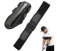 SCmedrichyr Golf Wrist Training Aid Kit with Arm Band & Wrist Strap, Wrist Trainer Pro Golf - Swing Training Tool to Correct Wrist Angle & Build Muscle Memory for Beginner Golfers