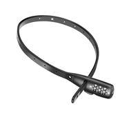 SCMEGA Zip Tie Bike Lock 3-Digit Combo Adjustable Cable Lock, for Bicycle, Kids Bike, Cabinet, Stroller, Helmet, Toolboxes, Lightweight Café Stop Child-Proof Cabinet Fridge Small Lock (1Pack)