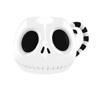 SCMG24973: The Nightmare Before Christmas Jack Skellington 3D Sculpted Mug - 370ml, Officially Licensed