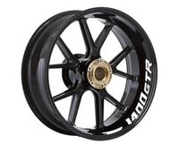 SCMYK Motorcycle Wheel Sticker Reflective Decal for Kawasaki GTR1400, Concours Wheels, Color: 15