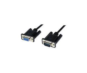 SCNM9FM2MBK Startech Lead , 9W Serial Null Modem M-F 2M , Black