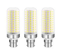SCNNC B22 LED Corn Light Bulb 20W, AC175-265V, Non Dimmable, 2200LM Warm White 3000K, 200W Incandescent Bulbs Equivalent, B22 Bayonet Corn LED Bulb for Ceiling Lamp, Wall Lamp, Desk Lamp, Pack of 3