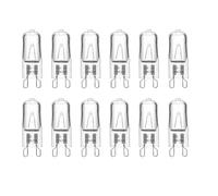 SCNNC G9 Halogen Bulb 25 W 230 V Dimmable, 330 LM Warm White 2700 K - Pack of 10 for Oven, Microwave, Stove, Wax Lamp