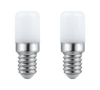 SCNNC T18 E14 LED Light Bulb Fridge 3W AC 230V, 300LM Natural White 4000K, Non-Dimmable, 30W Incandescent Equivalent, E14 LED Refrigerator Bulb for Freezer, Night Light, Sewing Machine, Pack of 2