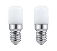 SCNNC T18 E14 LED Light Bulb Fridge 3W AC 230V, 300LM Warm White 3000K, Non-Dimmable, 30W Incandescent Equivalent, E14 LED Refrigerator Bulb for Freezer, Night Light, Sewing Machine, Pack of 2