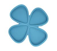 Scnvsi 4 Pcs/Set Guitar Picks Resin Mold Guitar Plectrums Silicone Mould Reusable Picks UV Epoxy Casting Mold