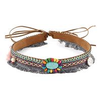 Scnvsi Cowboy Hat Band Native American Hat Band Western Hat Belt Studded Hat Band Western Beaded Hatband Mexican Hat Band