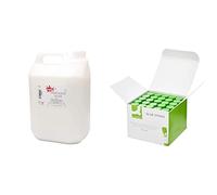 Scola 5ltr Washable PVA Glue - Eco - 5 Litre Craft Glue School Glue & Q-Connect Glue Stick, 10 g, Pack of 25