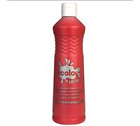 scola 600ml Artmix Flourescent Poster Paint - Rocket Red