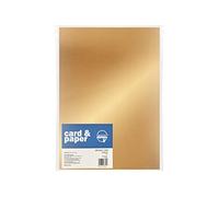 Scola A4 Card, Bronze, 20 Sheets, School Supplies, Art and Crafts Projects, Children's Craft Projects, For Kids