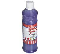 Scola Artmix Purple Washable Coloured Paint - 600ml
