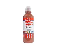 Scola Readymix Water Based Tempera Paint, Brown, 300ml Bottles, Non-Toxic Poster Paints, Craft Projects, Suitable for 3+