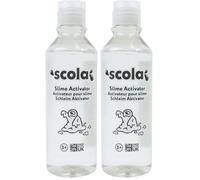 Scola Slime Activator 300ml Bottle, School Supplies, Art and Crafts Projects, Children's Craft Projects, For Kids (Pack of 2)