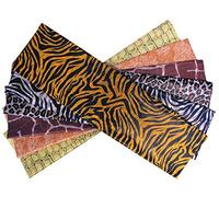 Scola Tissue Paper, Multi Safari Prints, 24 Sheets, 50 x 75cm, Craft, Decorative Paper, For Kids & Schools