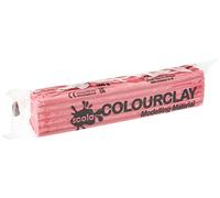 SCOLAQUIP Scola Colour Clay 500g Re-Usable Non Hardening Animation/Modelling Clay - (05 Light Red) - More Colours (Click)
